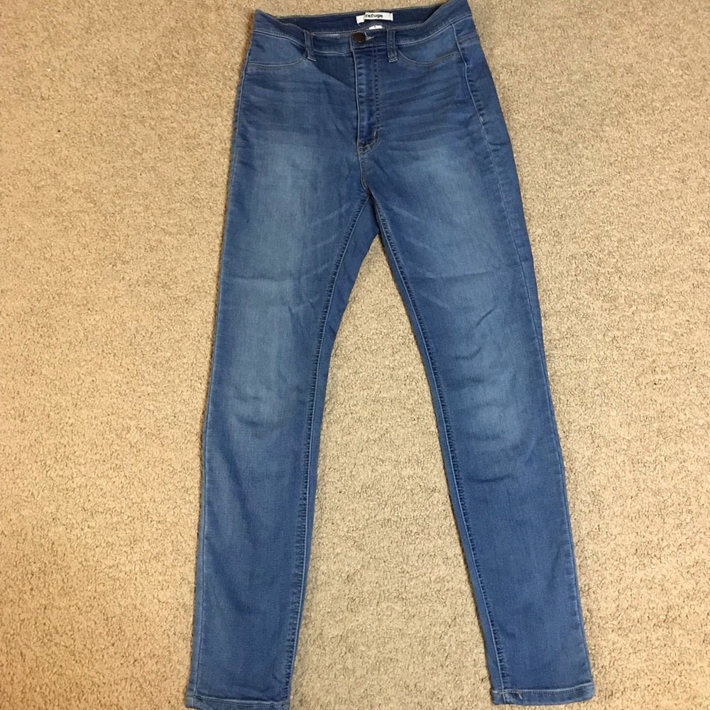 Refuge High Rise Skinny Jeans
